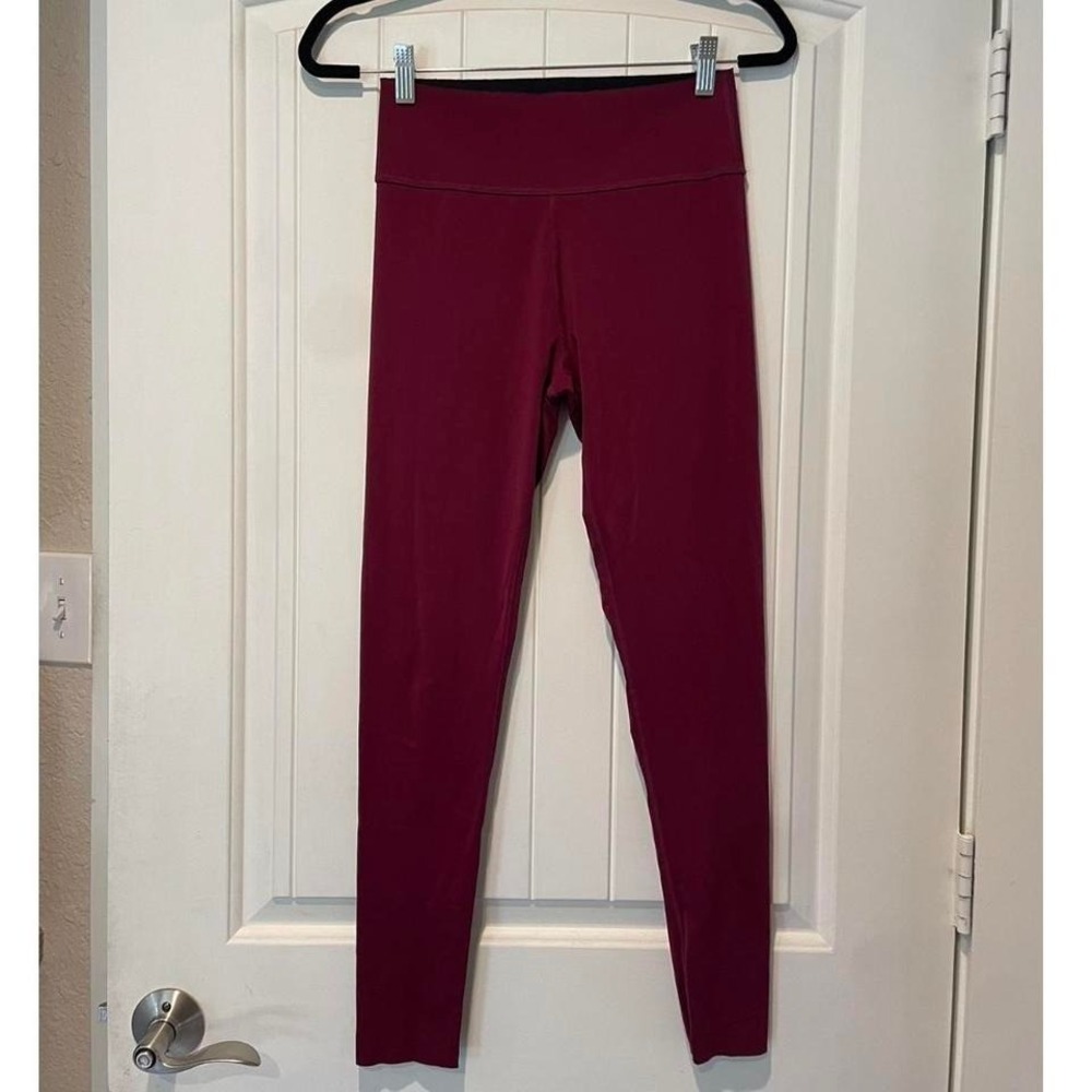 Victorias Secret PINK Ultimate Leggings Womens Size Small Maroon Burgundy